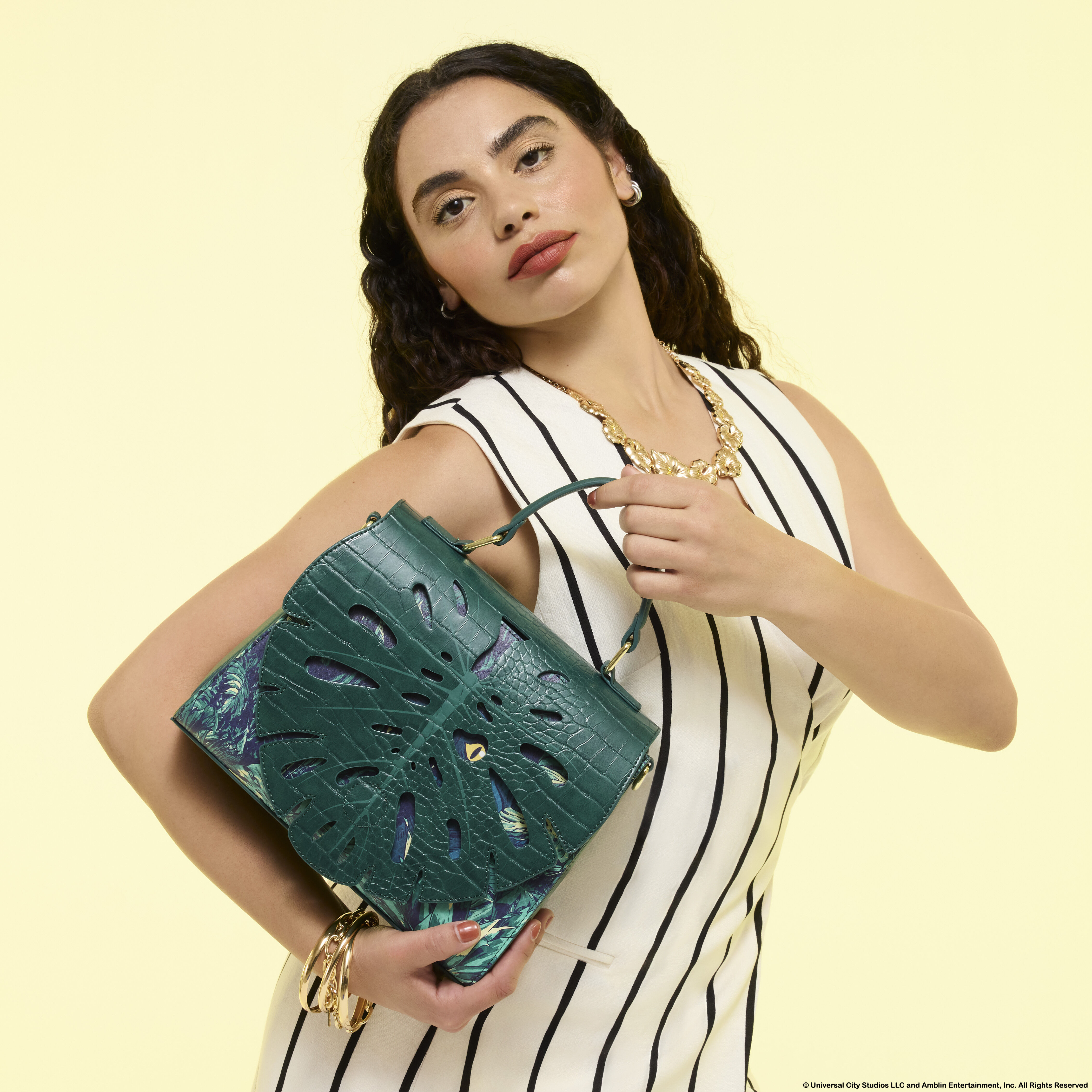 Jurassic World Jungle Velociraptor Glow Crossbody Bag